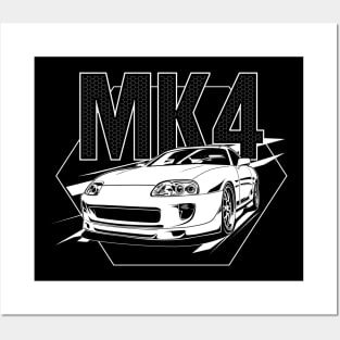 Toyota Supra MKIV Posters and Art